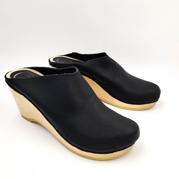 No.6 New School Clog on Wedge. Good condition. Size 8 - Picture 2 of 9